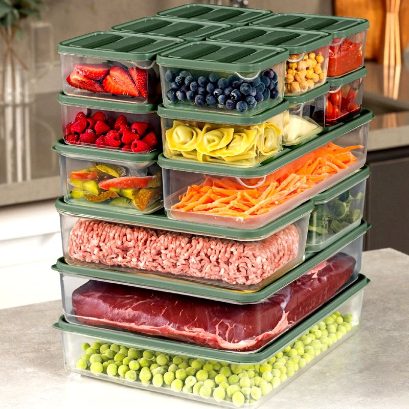 Αίθριο Σετ Κουτιά Αποθήκευσης (18 Τεμ.) Yblla18Li - Green 964Frm5766 (11x30x7)