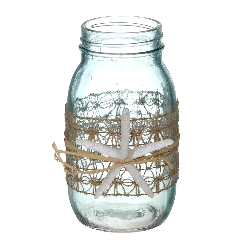 Inart ΒΑΖΟ ΓΥΑΛΙΝΟ ΓΑΛΑΖΙΟ Δ10Χ18 Inart 4-70-342-0004 10x18