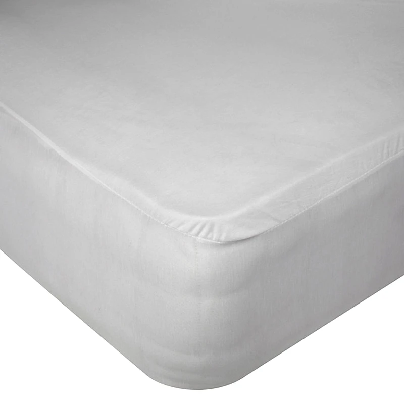 Viopros Αδιάβροχο Κάλυμμα Μαξιλαριών Ζεύγος 50X70 Viopros Jersey Λευκό (50x70)