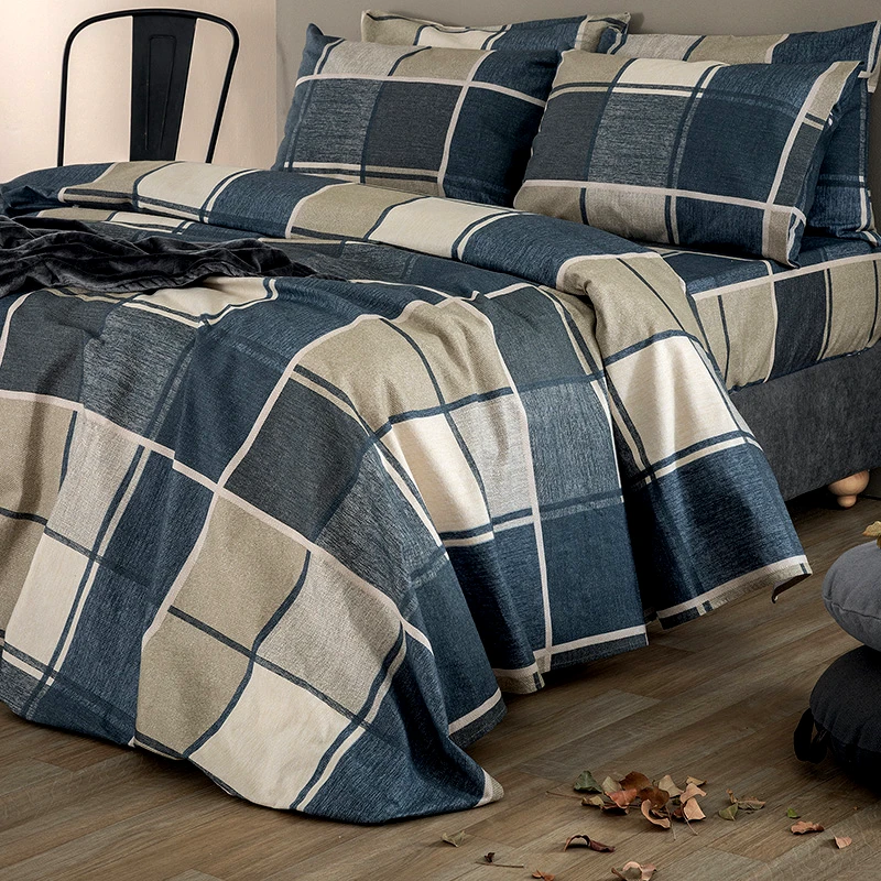 Palamaiki Παπλωματοθήκη Φανελένια Υπέρδιπλη (Σετ) 240X250 Palamaiki Fb0236 (240x250)