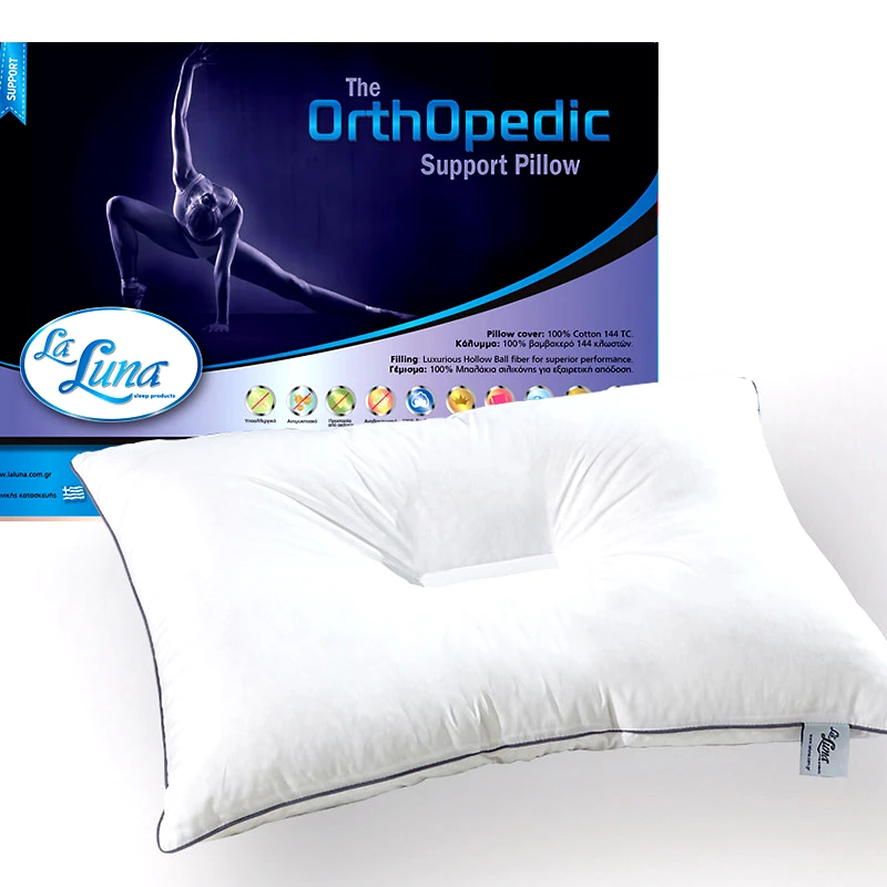La Luna Μαξιλάρι Ύπνου 50X70 La Luna The Orthopedic Μέτριο/Σκληρό Λευκό (50x70)