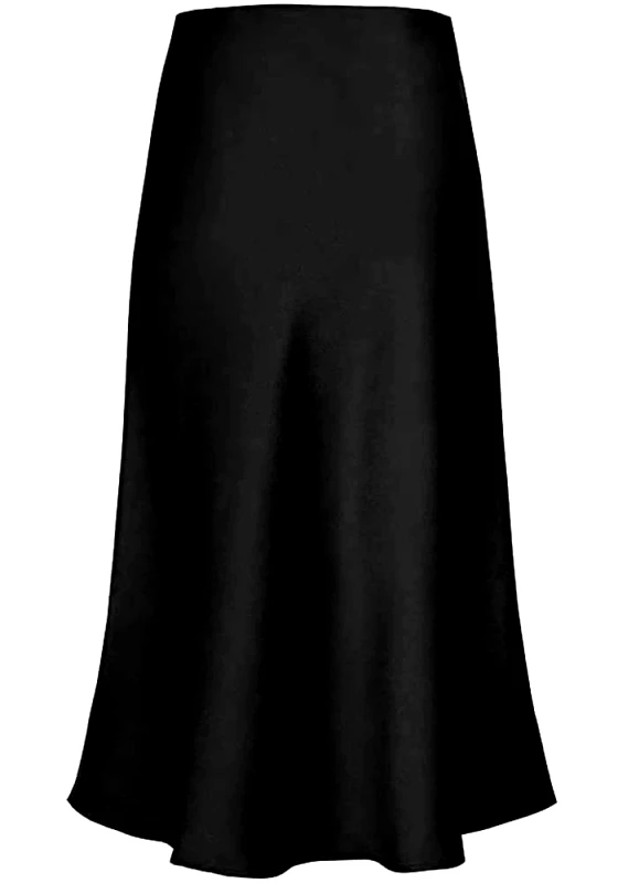 PerfectDress.gr must have σατέν φούστα Julienne black