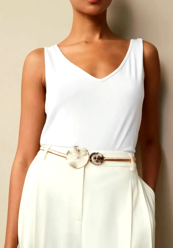 PerfectDress.gr ελαστική μεταλλική ζώνη Double Disc