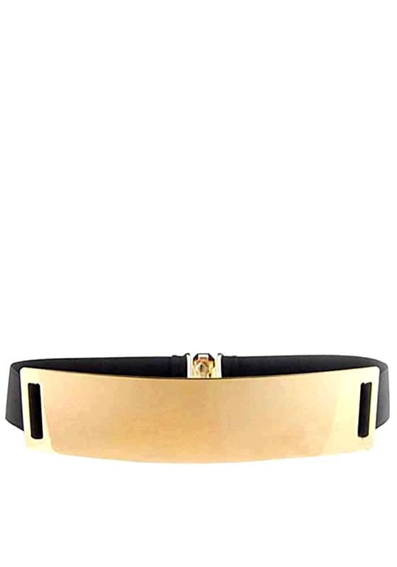 PerfectDress.gr minimal golden plate ελαστική ζώνη Εve large