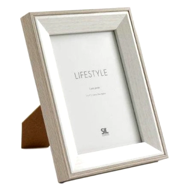 5FIVE SIMPLY SMART Κορνίζα Ξύλινη Antique White 20x25cm