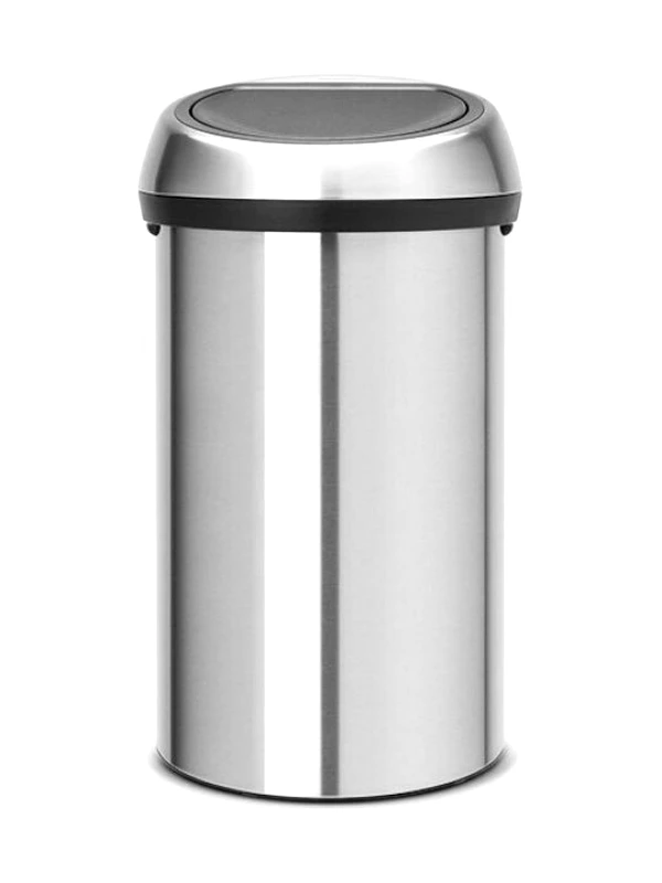BRABANTIA Brabantia Κάδος Απορριμμάτων Touch Bin Ανοξείδωτος Steel Matte 60lt