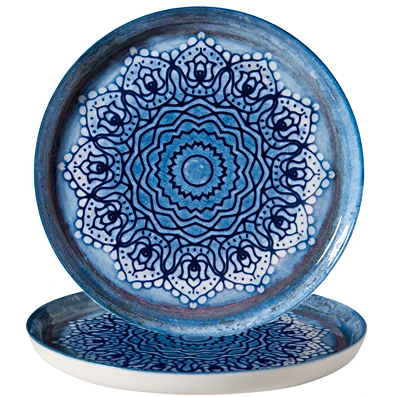 GURAL PORCELEN Gural Πιατέλα Πορσελάνης Bilbao Blue Voyage 29cm