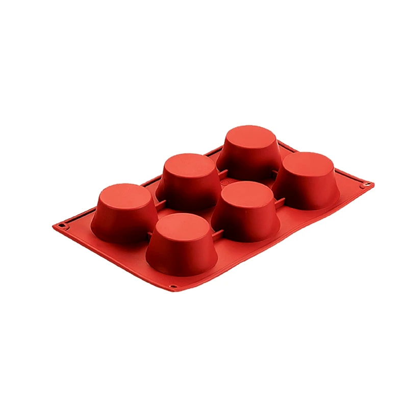 ΑΛΛΟΙ ΚΑΤΑΣΚΕΥΑΣΤΕΣ Φόρμα Σιλικόνης 6 Θέσεων Στρογγυλή 100ml