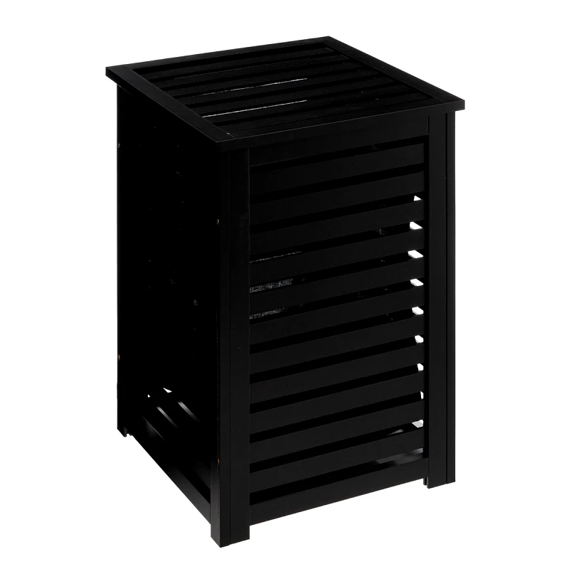 5FIVE SIMPLY SMART 5Five Καλάθι Απλύτων Bamboo 40Χ58cm Μαύρο