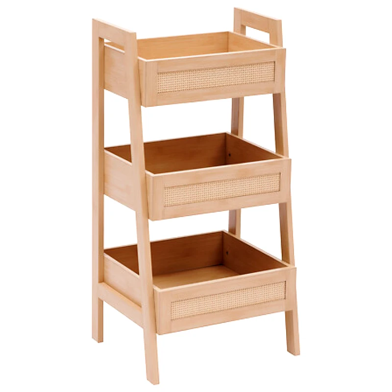 5FIVE SIMPLY SMART 5Five Ραφιέρα 3 Επιπέδων Ξύλινη MDF 40x34,2x80cm