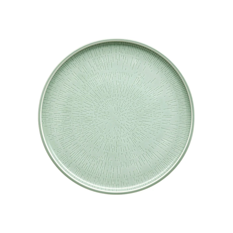 SCHONWALD Schönwald Πιάτο Ρηχό Πορσελάνης Ανάγλυφο Shiro Glaze Frost 21cm