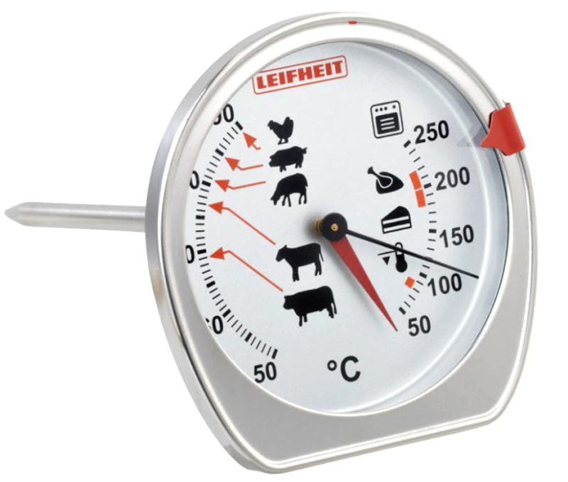 LEIFHEIT Leifheit Θερμόμετρο Κρέατος & Φούρνου Ανοξείδωτο