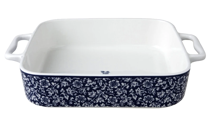 LAURA ASHLEY Laura Ashley Πυρίμαχο Ταψί Sweet Allysum New Bone China 23X23cm Blueprint