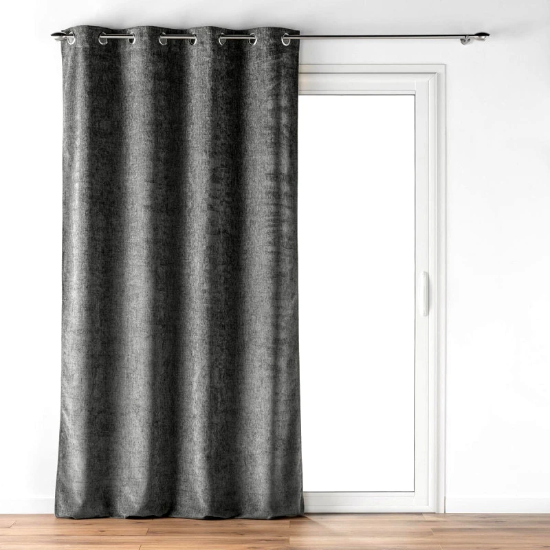 ARTI CASA Arti Casa Κουρτίνα Βελουτέ Με Τρουκς Grey 140x240cm