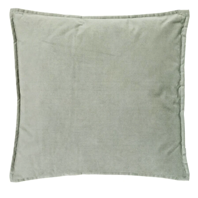 ATMOSPHERA Atmosphera Μαξιλάρι Διακοσμητικό Υφασμάτινο Βελουτέ Πράσινο 55Χ55cm
