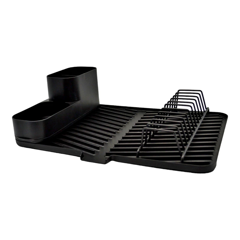 Ankor Πιατοθήκη Μεταλλική Μαύρη 42x29x12cm