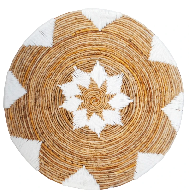 ATMOSPHERA Atmosphera Διακοσμητικό Tοίχου Abaca Στρογγυλό 40cm