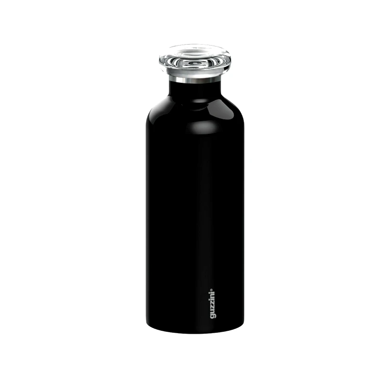 GUZZINI Guzzini Παγούρι Θερμός On the Go Ανοξείδωτο 500ml Black