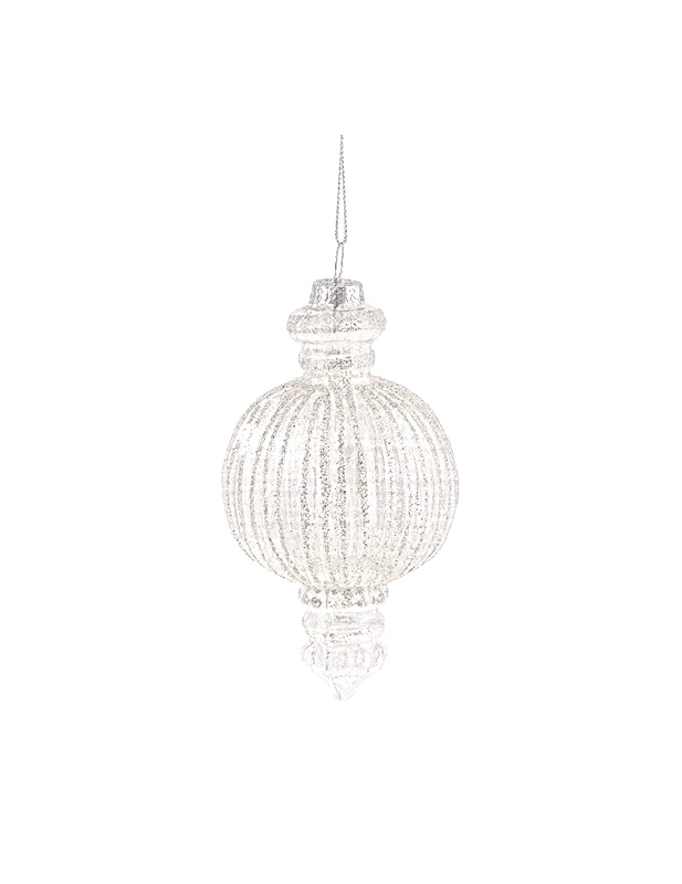 BRANDANI Χριστουγεννιάτικη Μπάλα Γυάλινη Brandani Glitter 10cm