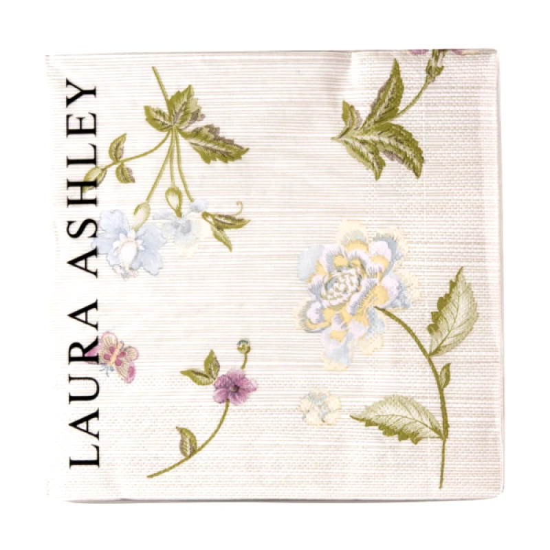 LAURA ASHLEY Laura Ashley Χαρτοπετσέτες Πολυτελείας Clobblestone Heritage 20Τμχ.