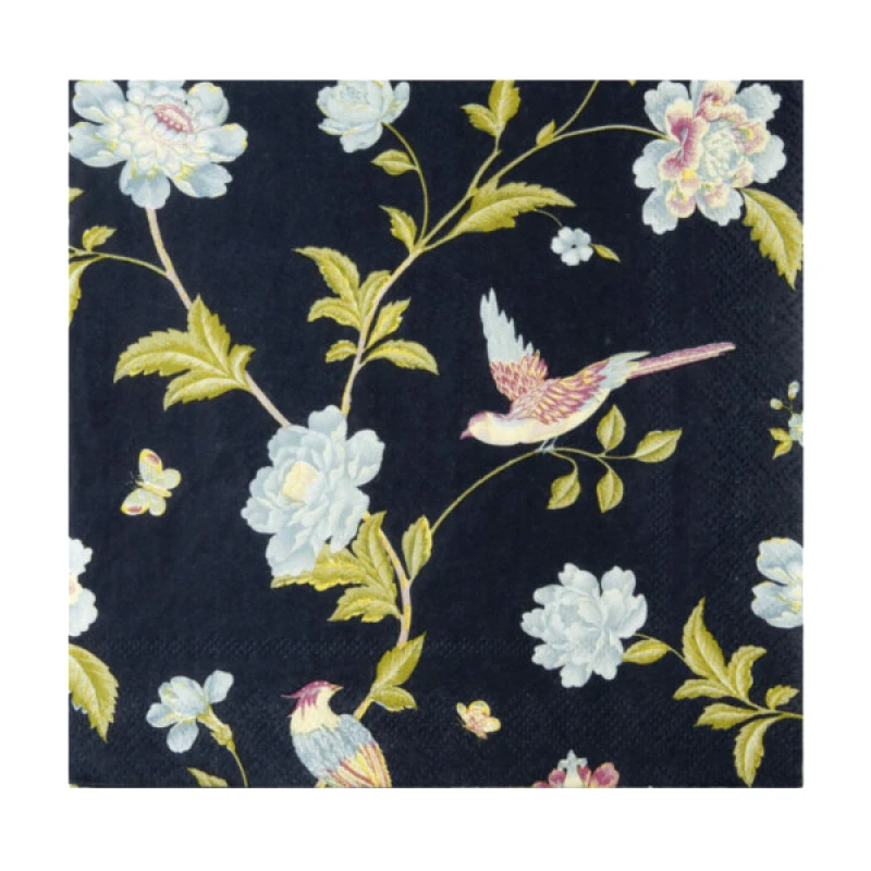 LAURA ASHLEY Laura Ashley Χαρτοπετσέτες Πολυτελείας midnight Heritage 20Τμχ.