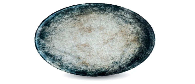 IPEK PORSELEN Πιατέλα Οβάλ Πορσελάνης Callisto Ipek Porselen 31cm