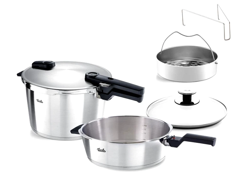 FISSLER Fissler Χύτρα Ταχύτητος Vitaquick Premium Σετ Quattro 8Lt + 4Lt