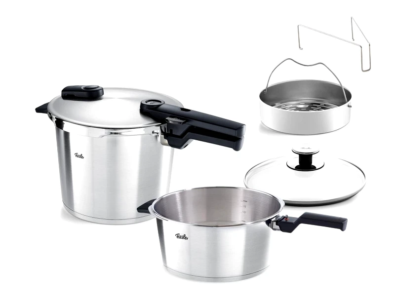 FISSLER Fissler Χύτρα Ταχύτητος Vitaquick Premium Σετ Quattro 6Lt + 3,5Lt