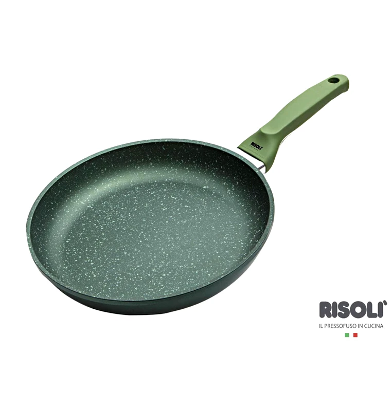 RISOLI Risoli Τηγάνι Dr. Green Χυτού Αλουμινίου 24cm Induction