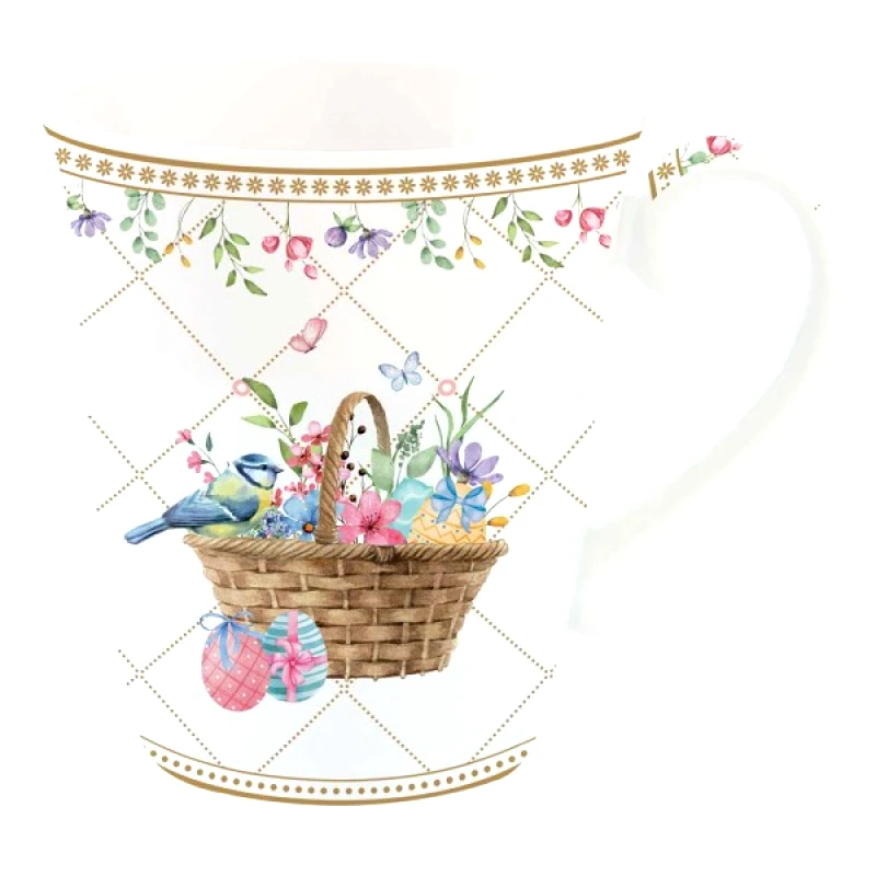 R2S R2S Κούπα Πασχαλινή Πορσελάνης Spring Bloom 275ml