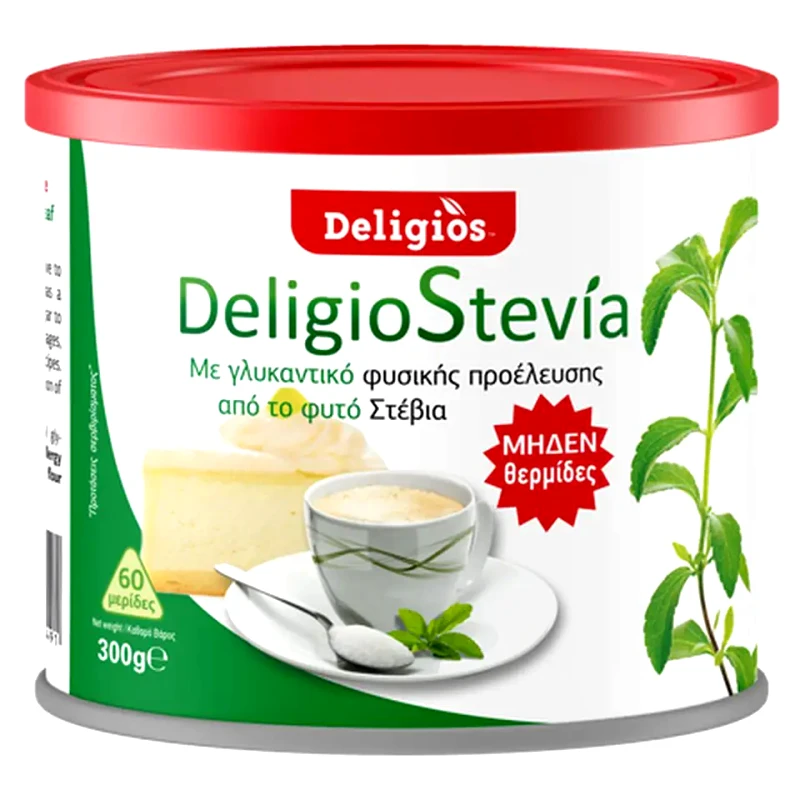 DELIGIOS Γλυκαντικό Στέβια 300g
