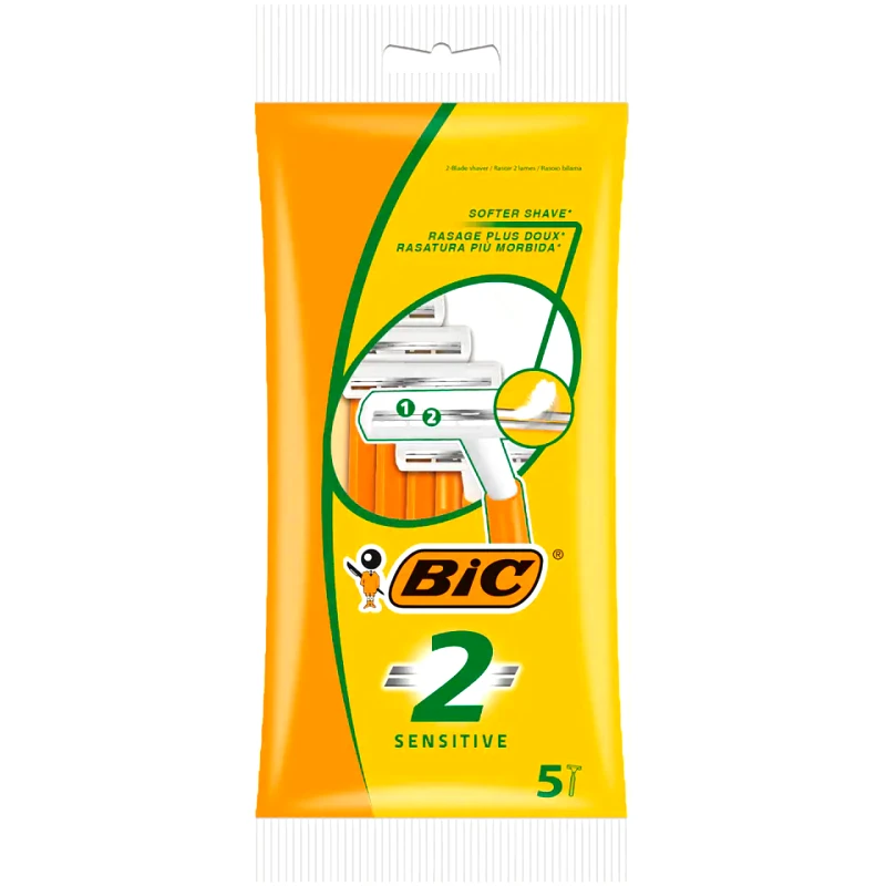 BIC Ξυριστική Μηχανή Μιας Χρήσης Sensitive 5 Τεμάχια