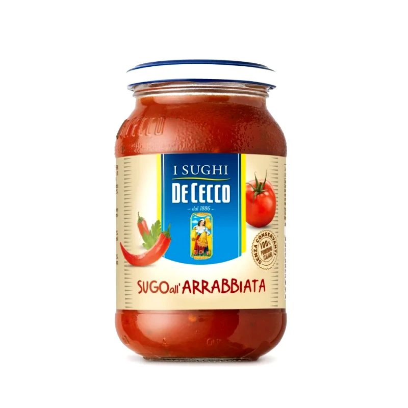DE CECCO Σάλτσα Arrabbiata 400g