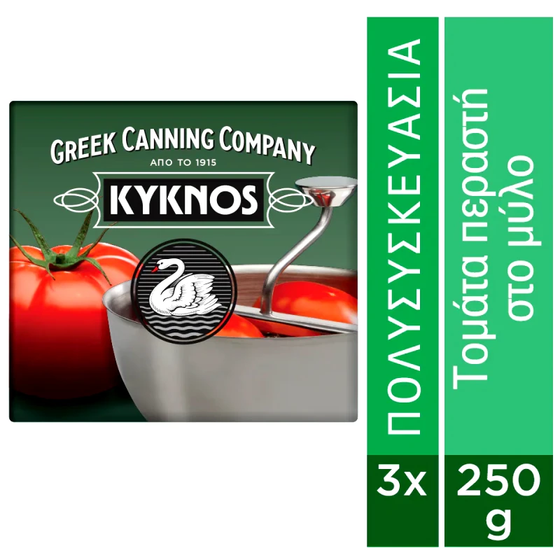 ΚΥΚΝΟΣ Τομάτα Περαστή στο Μύλο 3x250g