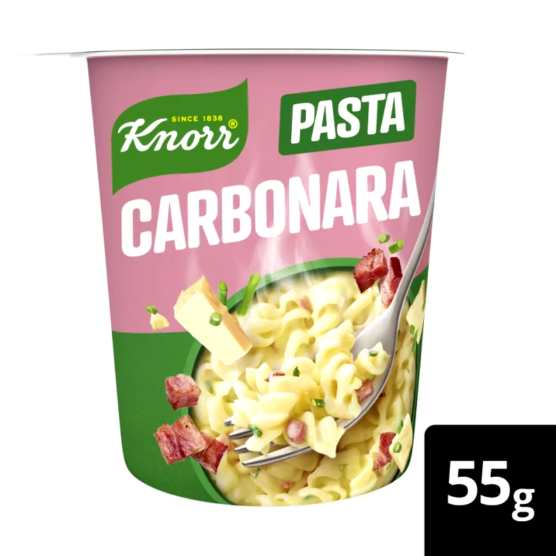 KNORR Pasta Snack Pot Carbonara 55g