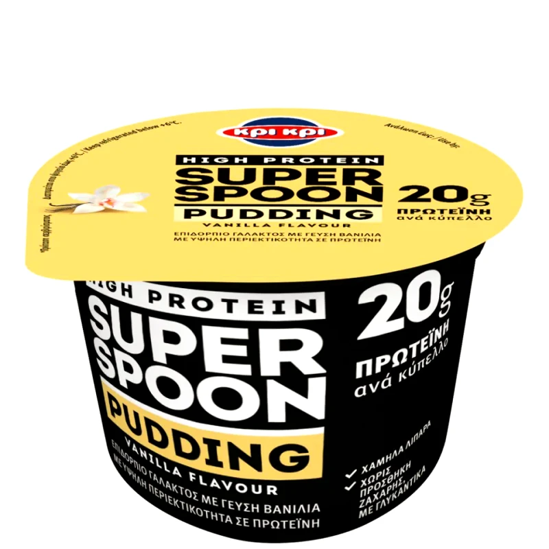 ΚΡΙ ΚΡΙ Επιδόρπιο Super Spoon Pudding Βανίλια 200g