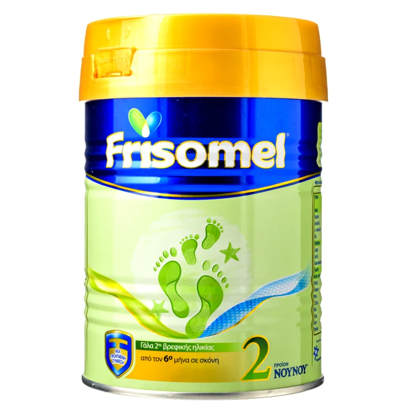 FRISOMEL Γάλα 2ης Βρεφικής Ηλικίας Σκόνη Βρέφη 6 μηνών 400g