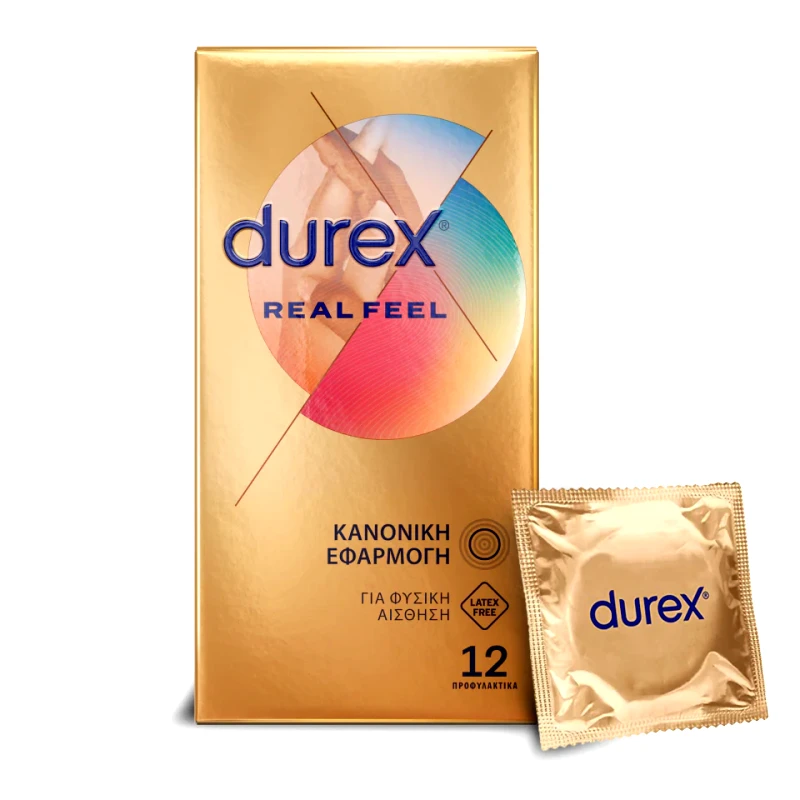 DUREX Προφυλακτικά Real Feel 12 Τεμάχια