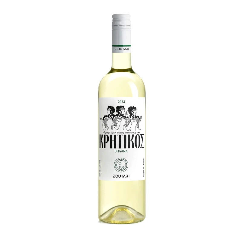 ΜΠΟΥΤΑΡΗ Οίνος Λευκός Κρητικός 750ml