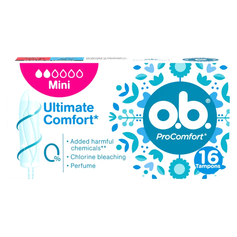 O.B. Ταμπόν Pro Comfort Mini 16 Τεμάχια