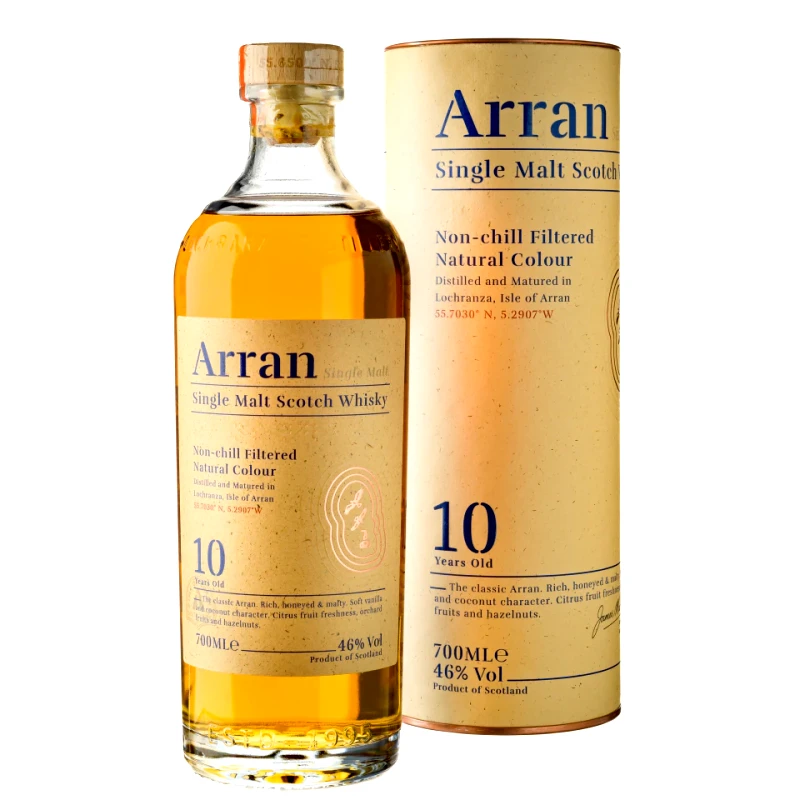 ARRAN Ουίσκι Σκωτίας 10 Ετών Single Malt 700ml