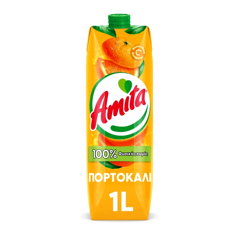 AMITA Χυμός Πορτοκάλι 1lt