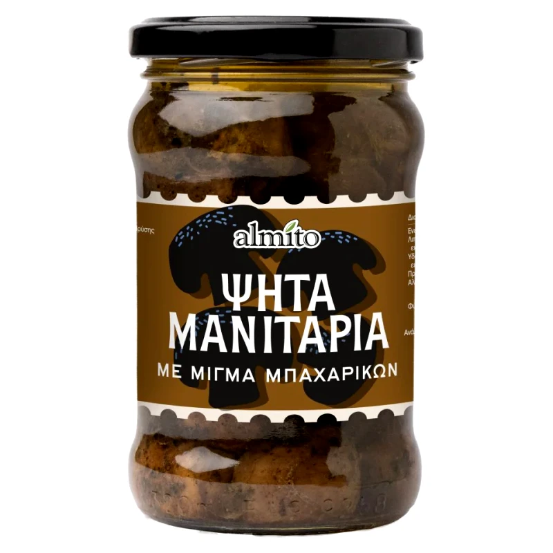 ALMITO Ψητά Μανιτάρια με Μίγμα Μπαχαρικών 180gr
