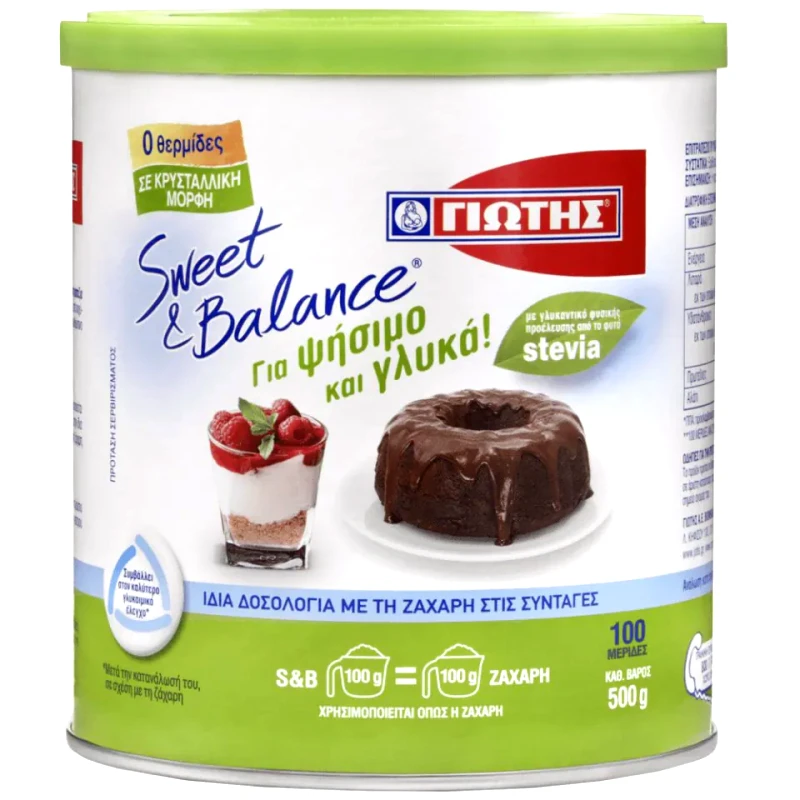 SWEET & BALANCE Γλυκαντικό Κρυσταλλικό 500g