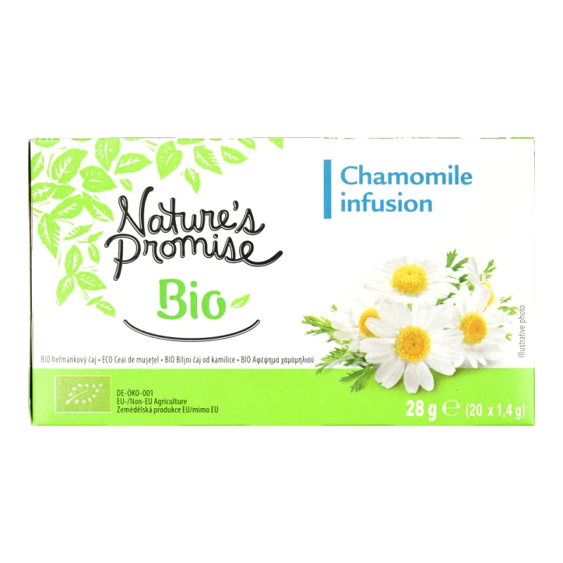 NATURES PROMISE BIO Αφέψημα Χαμομήλι Bio 20x1.4g