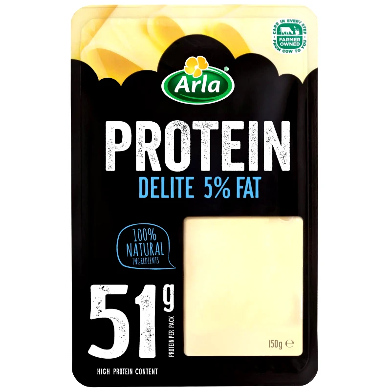 ARLA Τυρί Protein Delite 5% Φέτες 150g