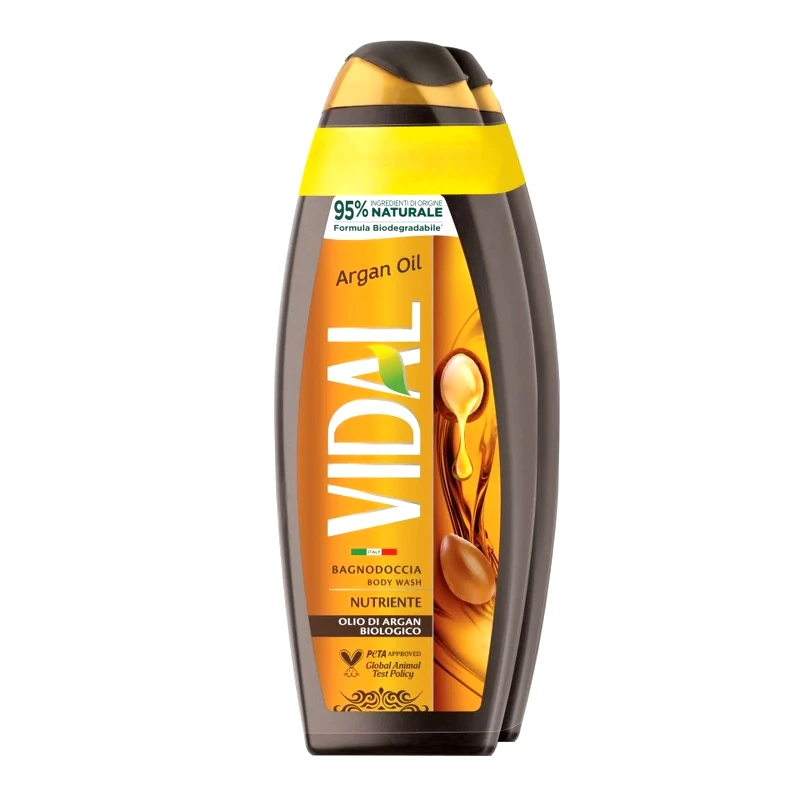 VIDAL Αφρόλουτρο Argan Oil 2x750ml