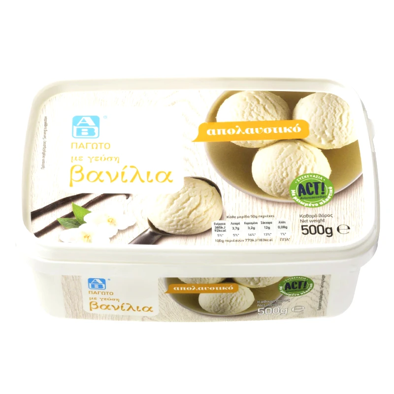 ΑΒ Παγωτό Βανίλια 500g