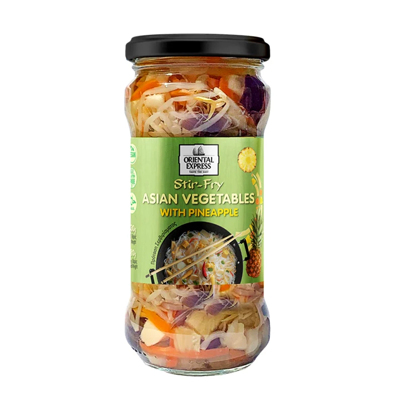ORIENTAL EXPRESS Ασιάτικα Λαχανικά Ανάμικτα με Ανανά 330g