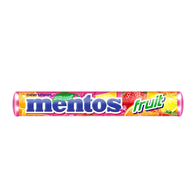 MENTOS Καραμέλες Φρούτα 38g